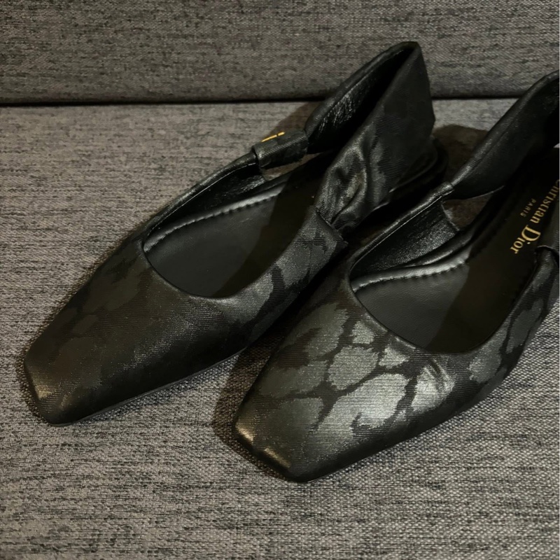 Christian Dior 豹紋鞋 23適合-11