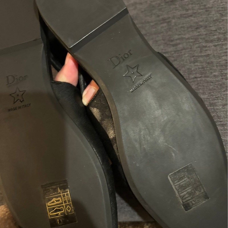 Christian Dior 豹紋鞋 23適合-23