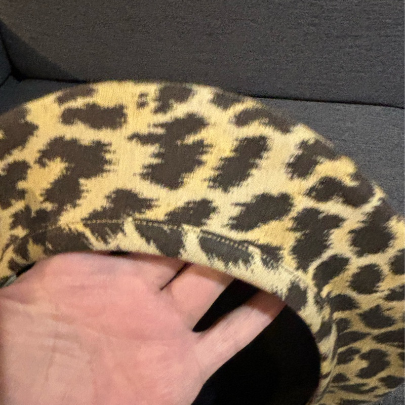 Christian Dior豹紋帽-9