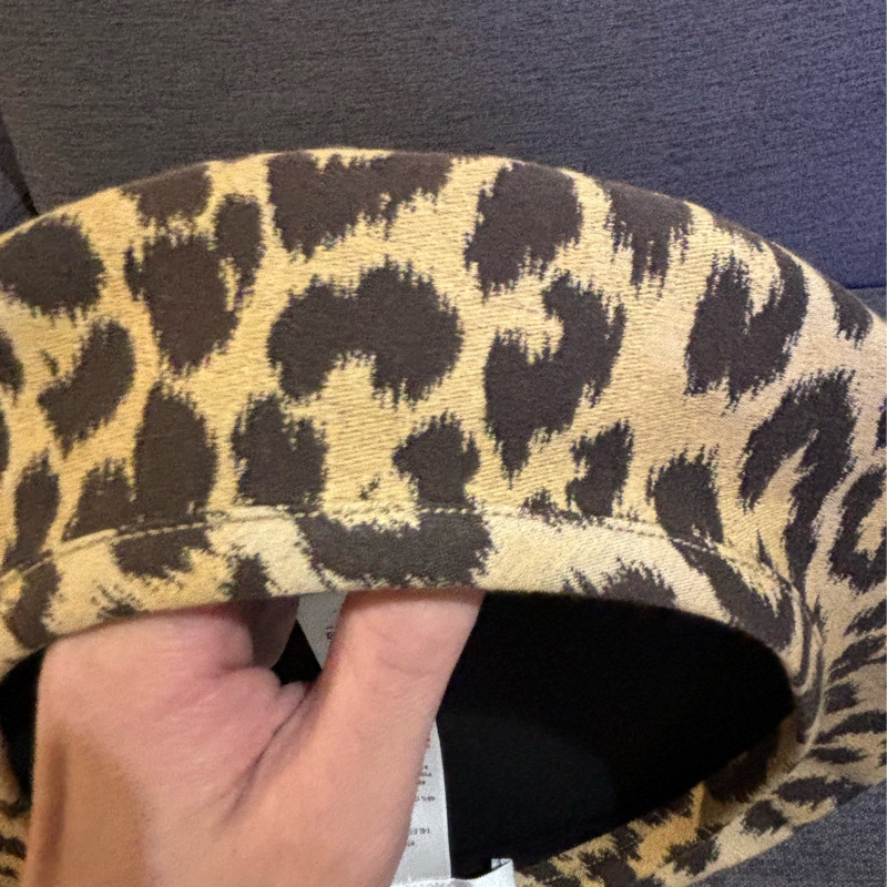 Christian Dior豹紋帽-16