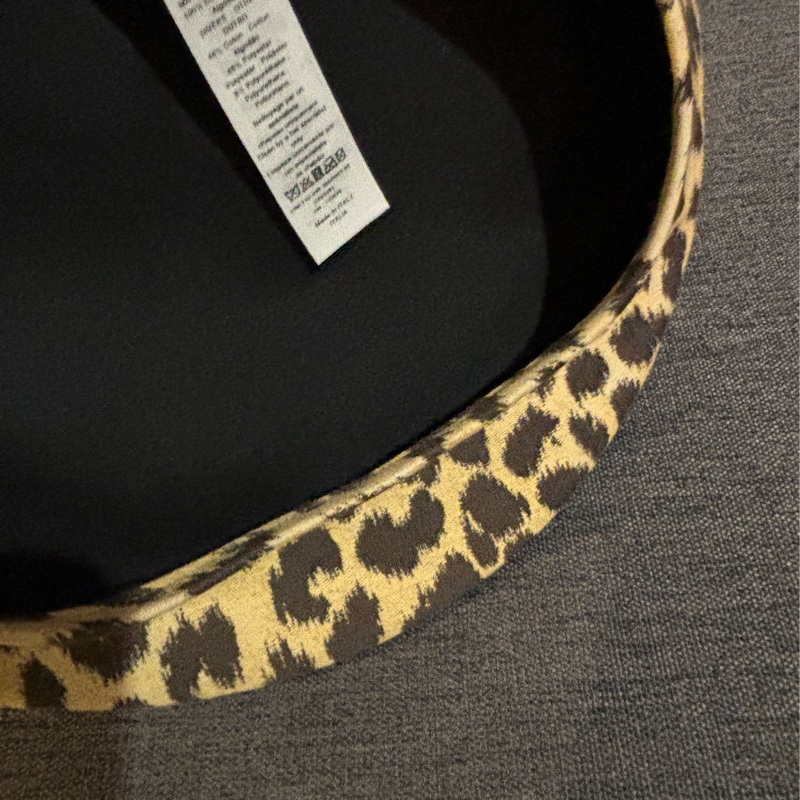 Christian Dior豹紋帽-18