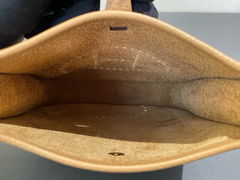 全新 Hermes 愛馬仕4B餅乾色金扣 Evelyne-10