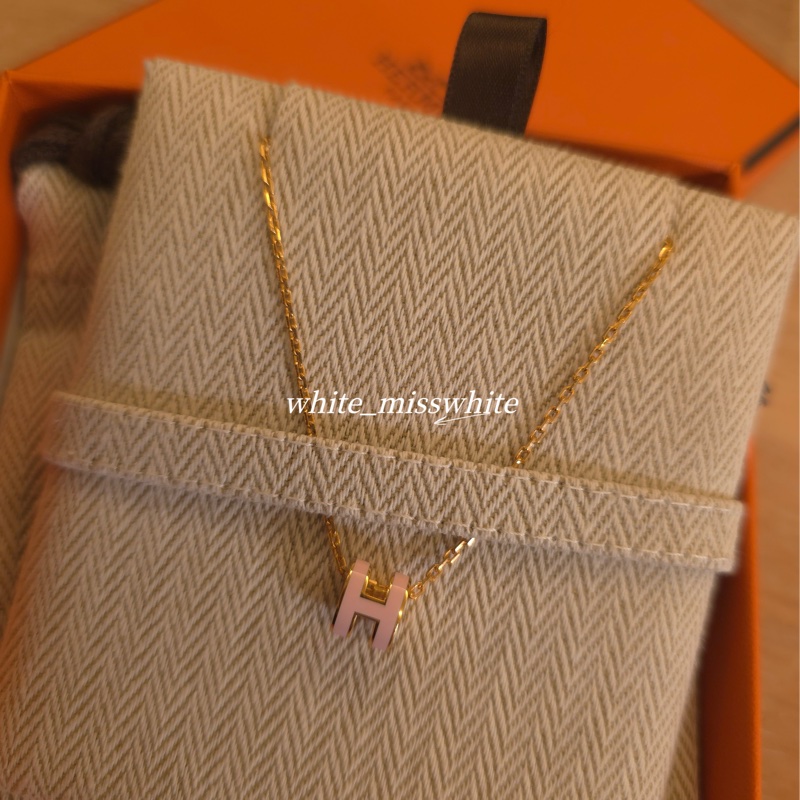 [淡金粉］💫Hermes mini pop h項鍊-2