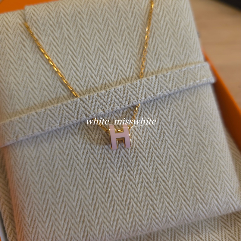 [淡金粉］💫Hermes mini pop h項鍊-4