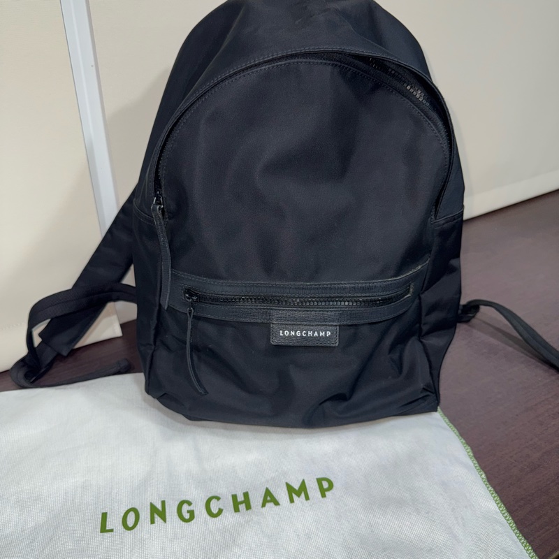 Longchamp 黑色肩背包-0
