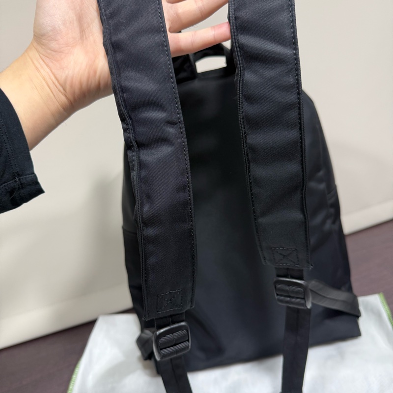 Longchamp 黑色肩背包-4