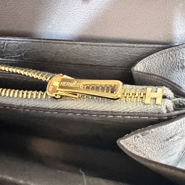 讓你免配貨買到全新現貨愛馬仕 康康Togo 稀有鴕鳥皮 大象灰 甜品包 迷人高端奢華-9