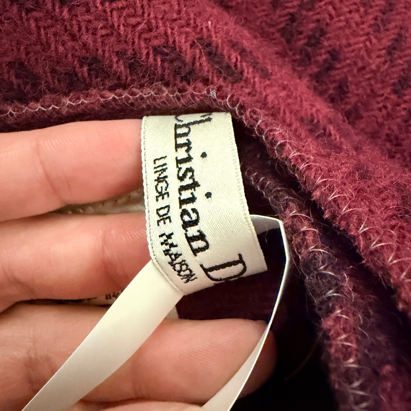 迪奧Dior圍巾披肩～羊毛-3