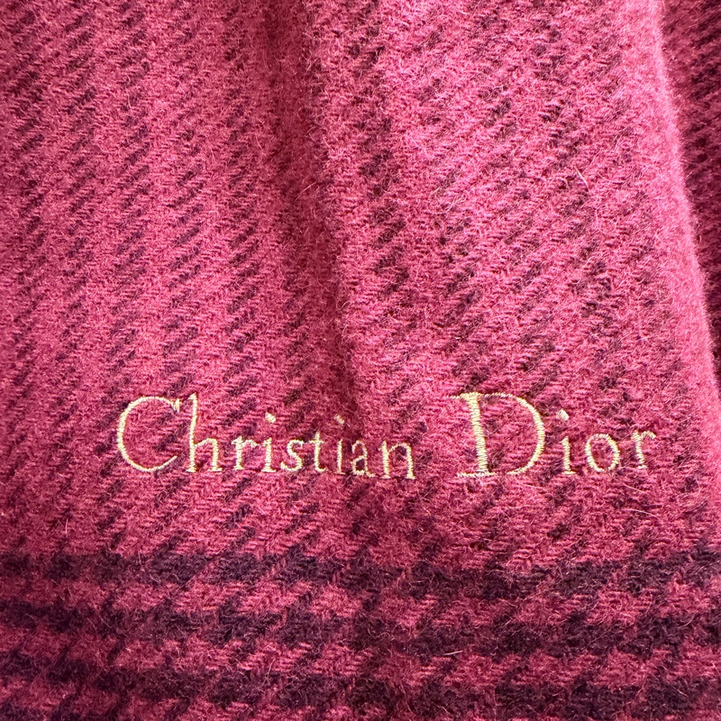 迪奧Dior圍巾披肩～羊毛-5