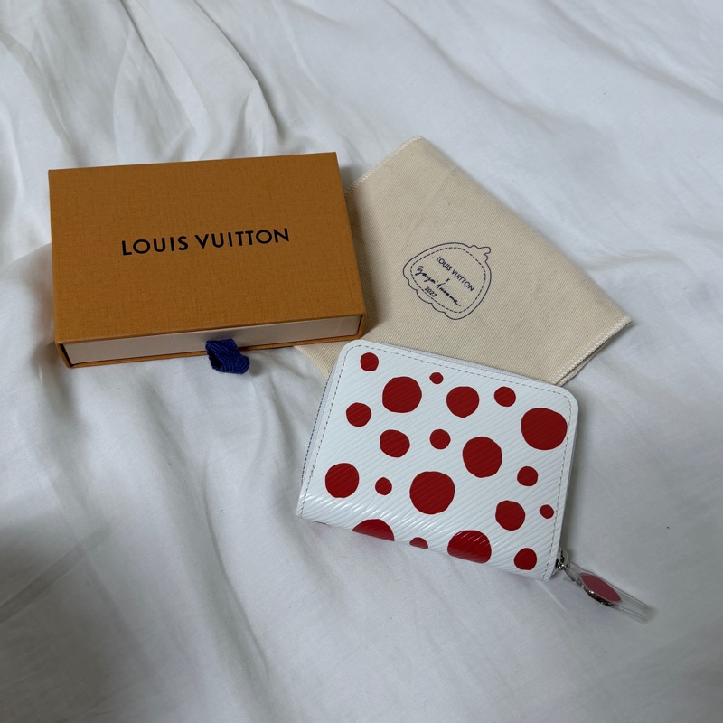 LV 全新零錢包 草間彌生-10