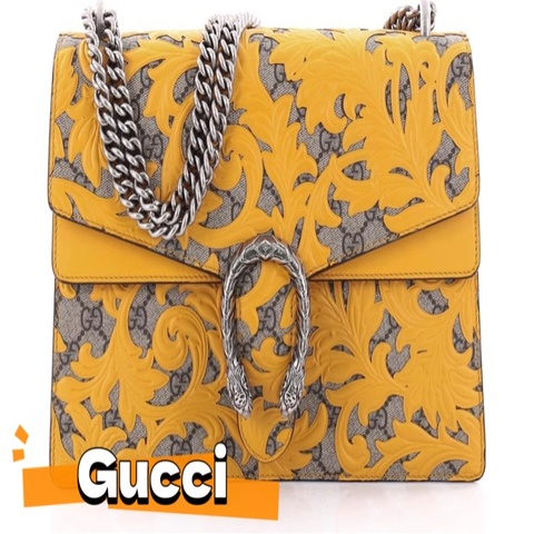 Gucci古馳-酒神 蔓藤花紋