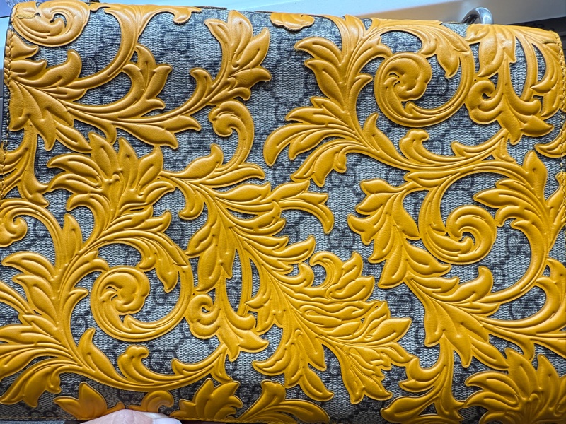 Gucci古馳-酒神 蔓藤花紋-4