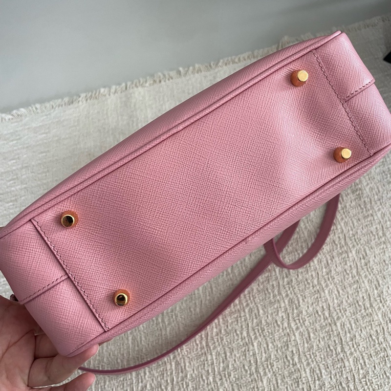 97新Prada普拉達plume櫻花粉小號 25-4