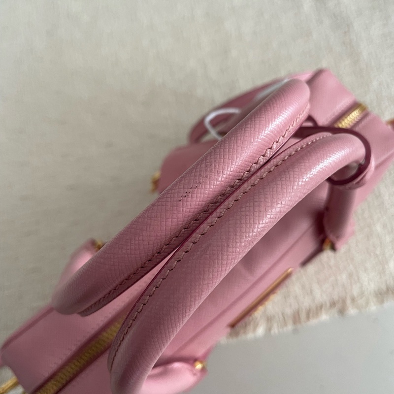 97新Prada普拉達plume櫻花粉小號 25-6