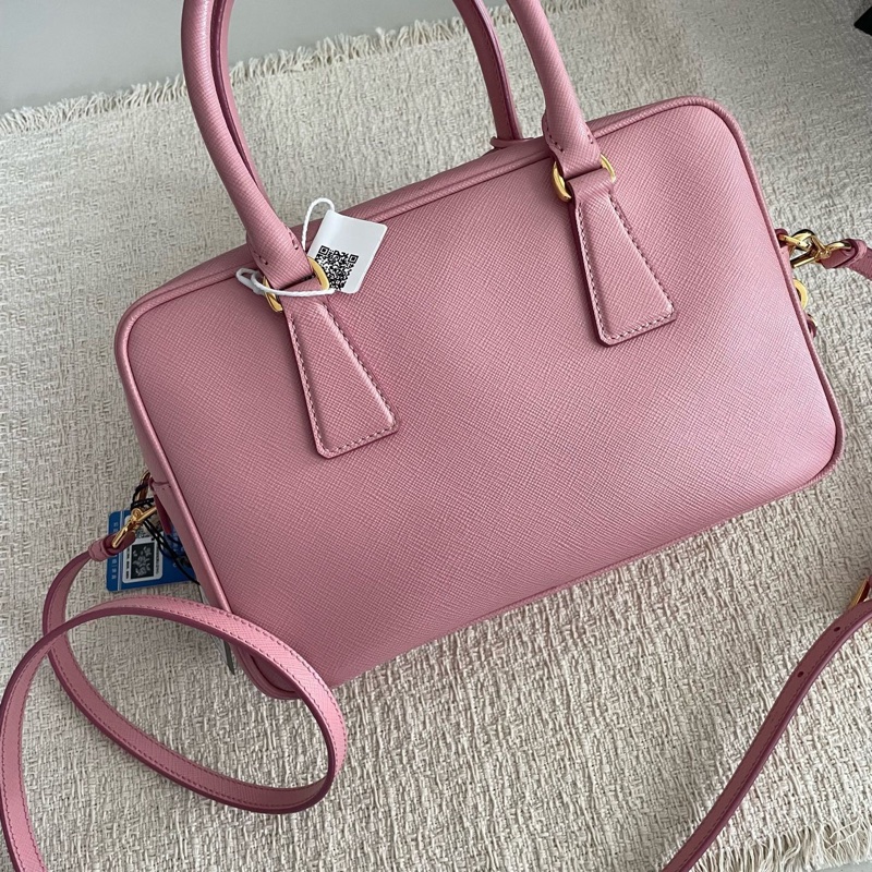 97新Prada普拉達plume櫻花粉小號 25-8