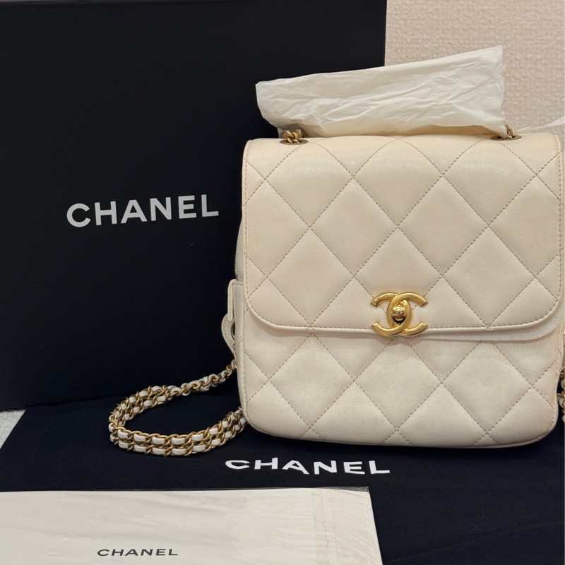 Chanel 23p adov 雙肩包-33