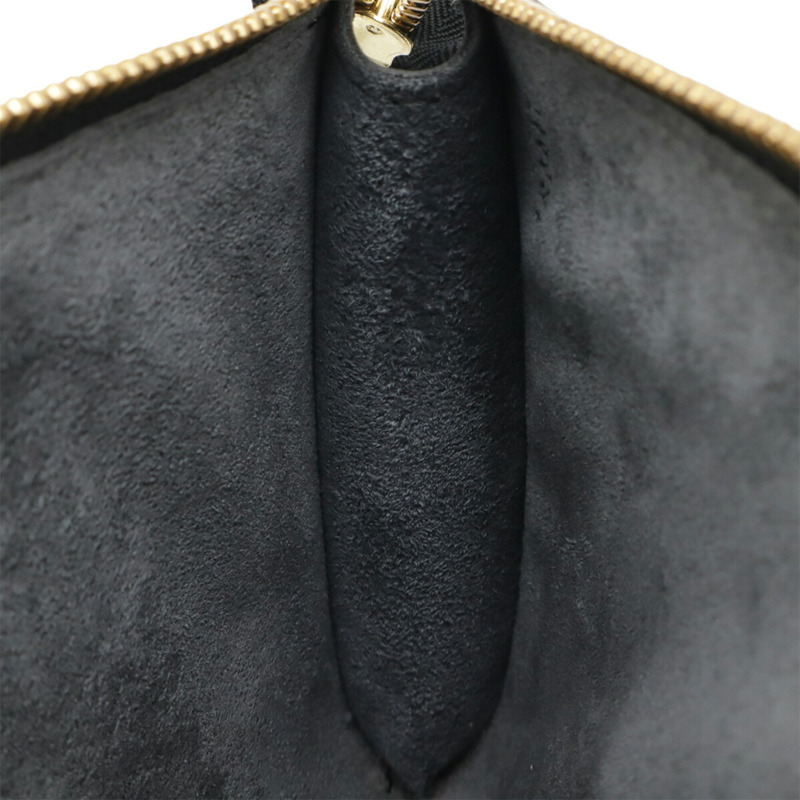 路易威登 Epi Pochette Accessoires 21 袋手提包黑色黑色 M52952-7