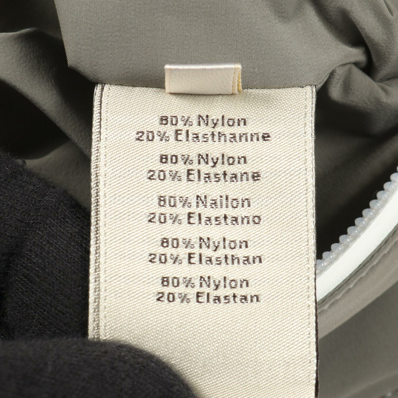 愛馬仕尼龍外套 拉鍊短外套 #50 橘色灰色 二手 男士-3