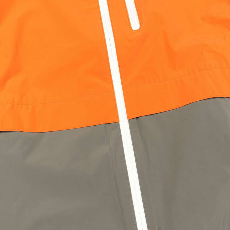 愛馬仕尼龍外套 拉鍊短外套 #50 橘色灰色 二手 男士-5