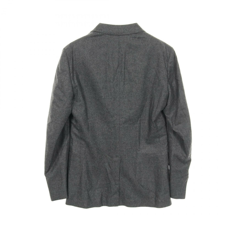 愛馬仕 (HERMES) 46號羊毛短夾克,灰色,二手男款-1