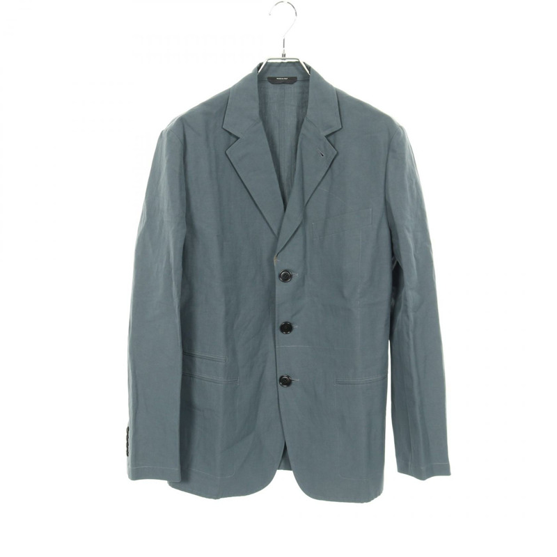 愛馬仕 (HERMES) 訂製外套外套 #48 布料:棉質 藍色 二手 男款-0