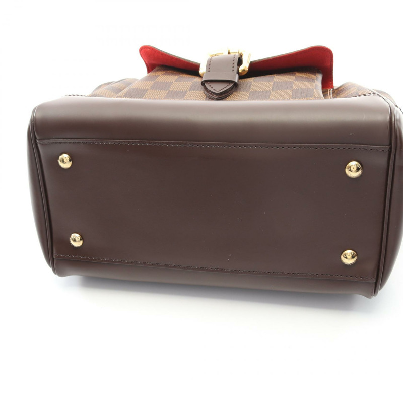 路易威登 Knightsbridge 手提包 N51201 Damier 皮革棕色 Ebene 二手 LV-6