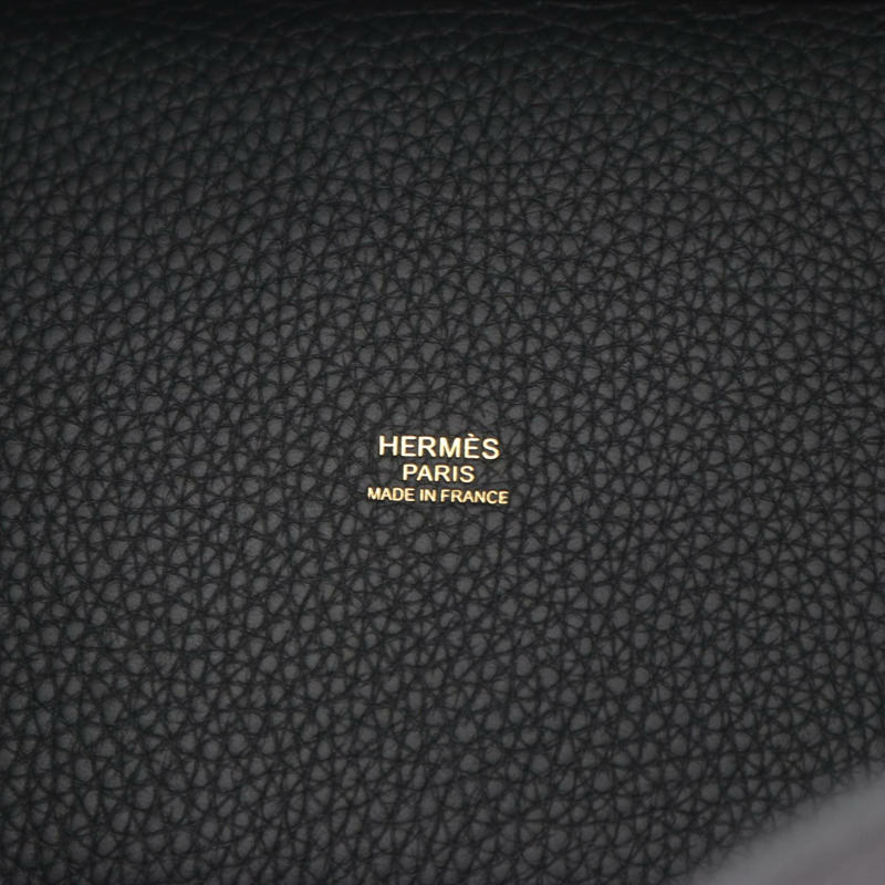 愛馬仕 Picotin Lock PM 手提包 K Taurillon Clemence GHW 黑色二手女款-3