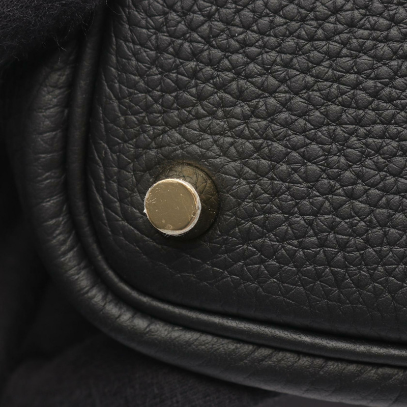 愛馬仕 Picotin Lock PM 手提包 K Taurillon Clemence GHW 黑色二手女款-8