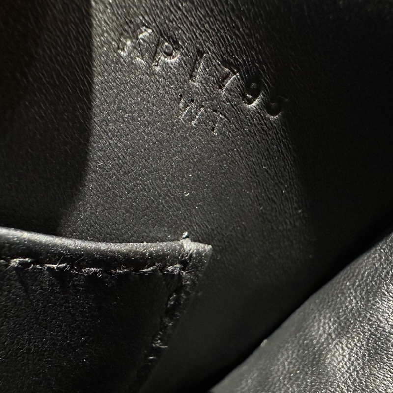 HERMES爱马仕 Constance Elan 康康 雾面鳄鱼黑色单肩斜挎包-8