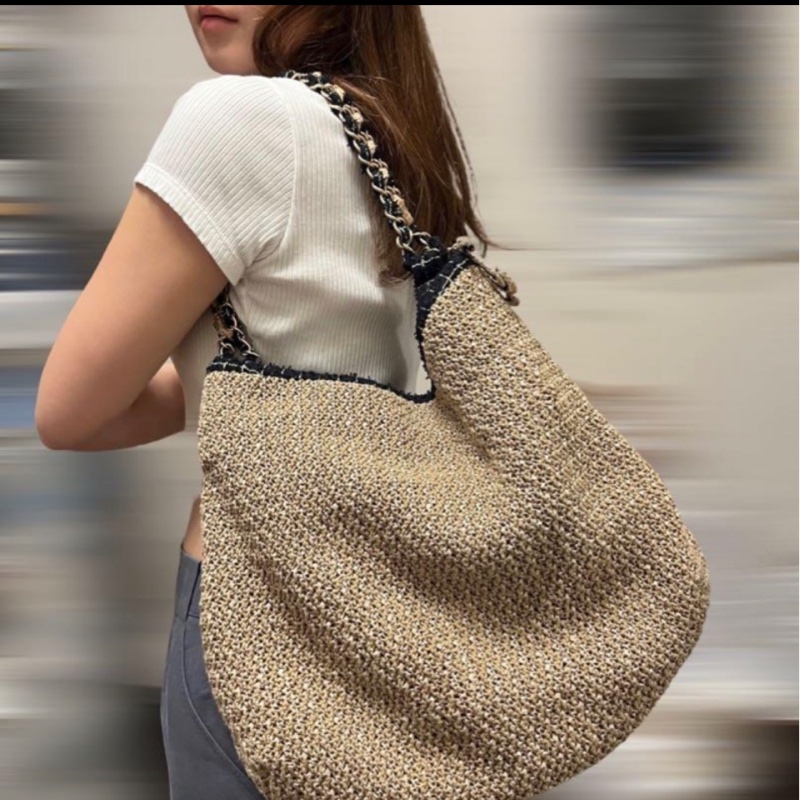 Chanel 陽光獨愛編織包-7