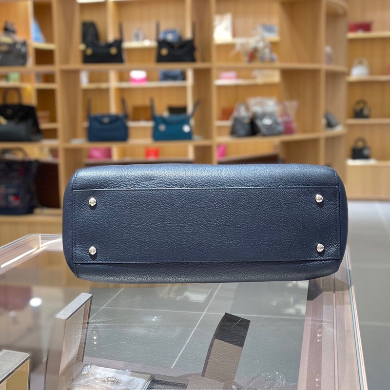 香奈兒Chanel 藍色2way noe executive 托特包單肩包-3