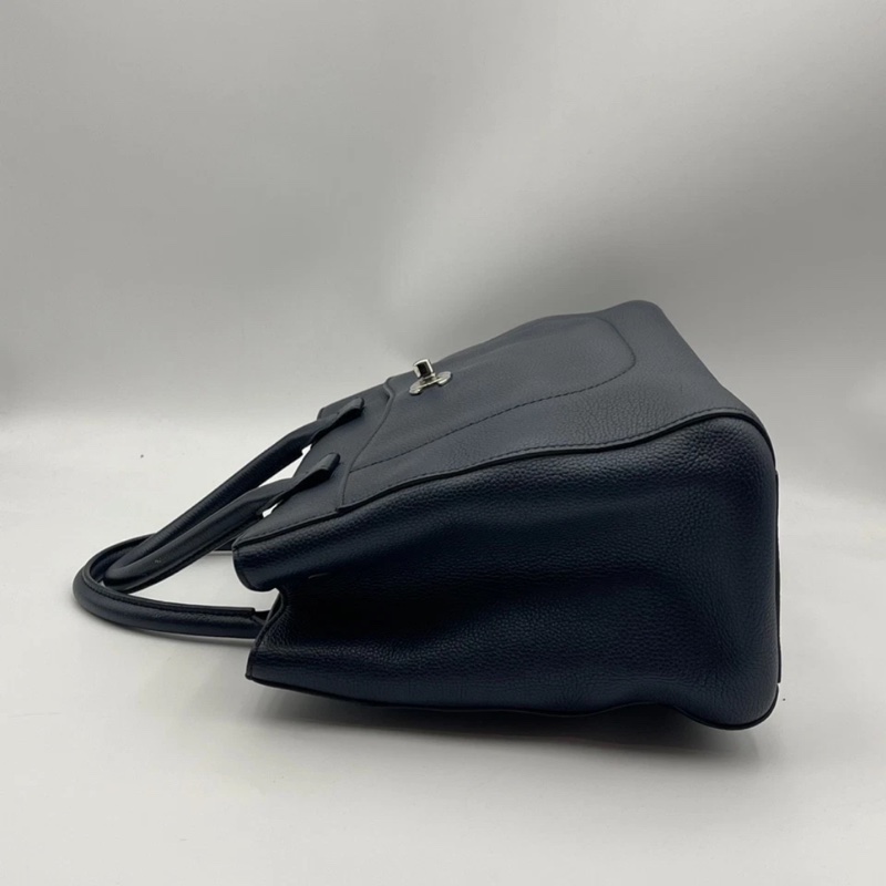 香奈兒Chanel 藍色2way noe executive 托特包單肩包-11