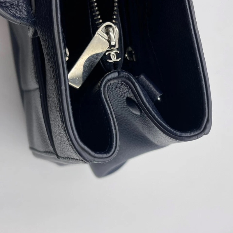 香奈兒Chanel 藍色2way noe executive 托特包單肩包-16