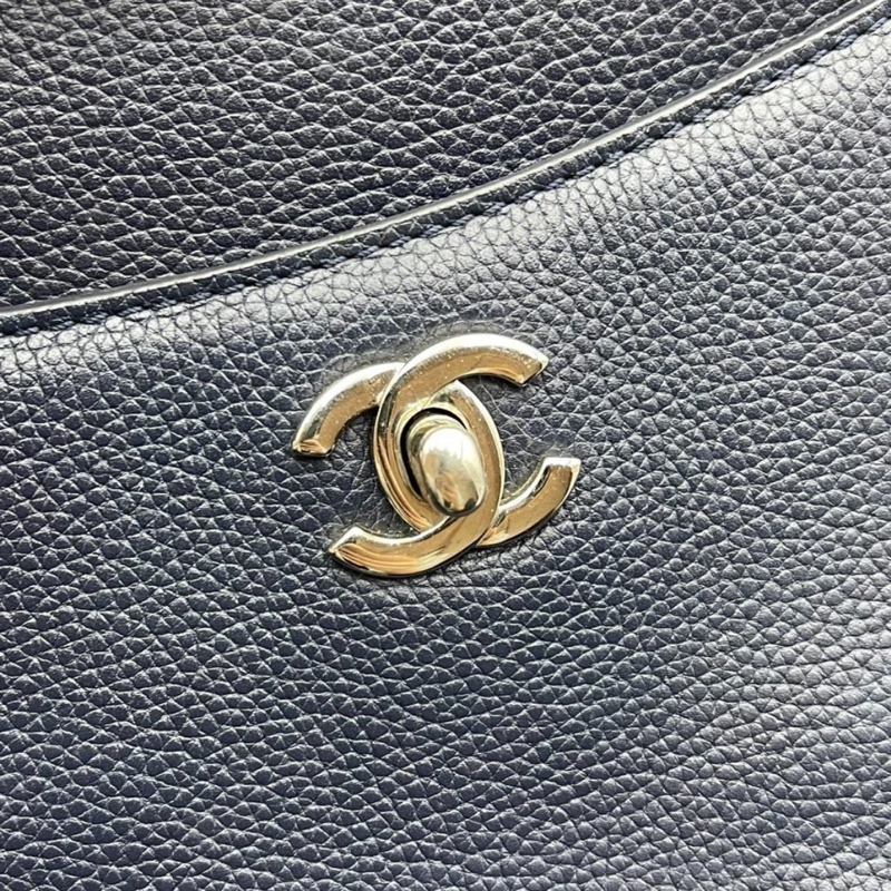 香奈兒Chanel 藍色2way noe executive 托特包單肩包-20