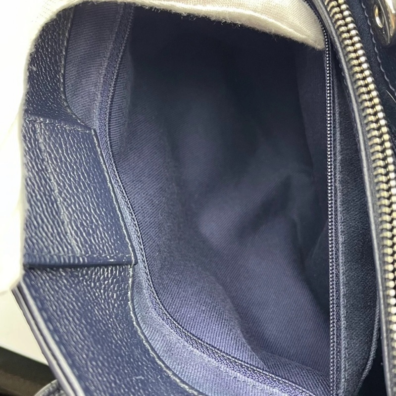 香奈兒Chanel 藍色2way noe executive 托特包單肩包-26