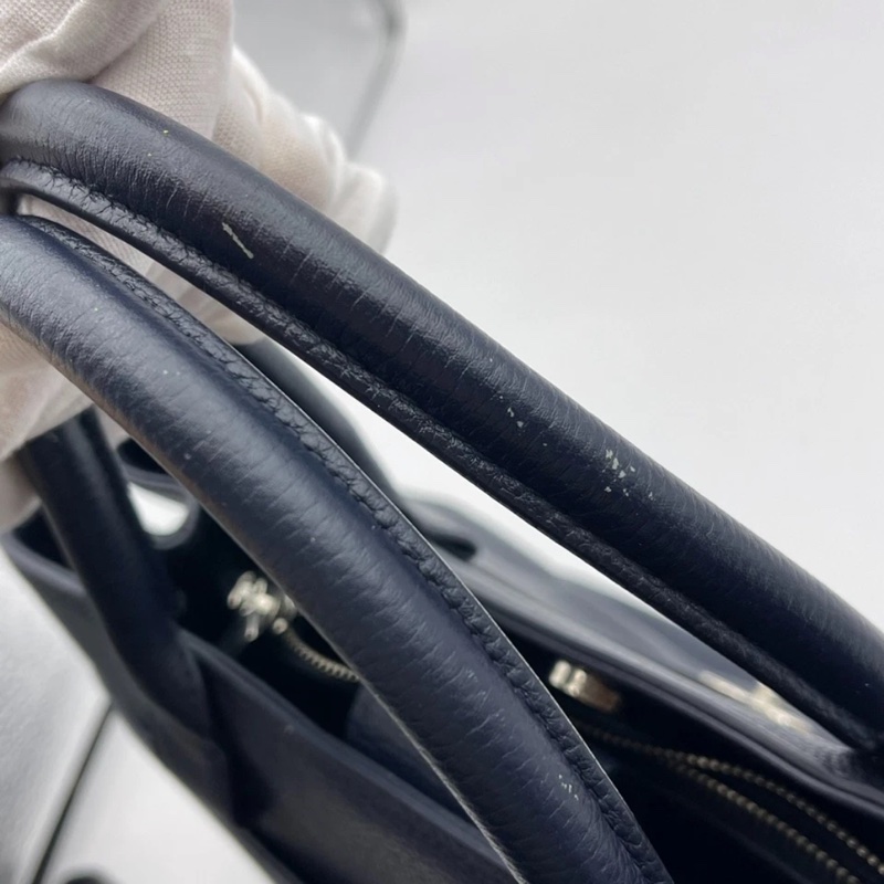 香奈兒Chanel 藍色2way noe executive 托特包單肩包-27