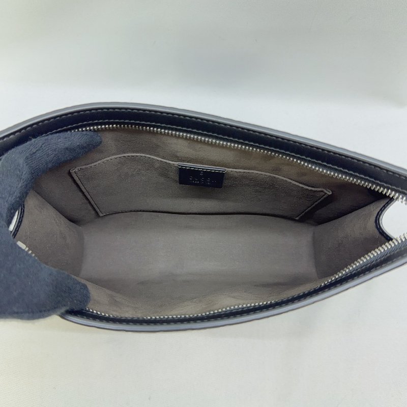 GUCCI GG Supreme帆布織帶手拿包-4