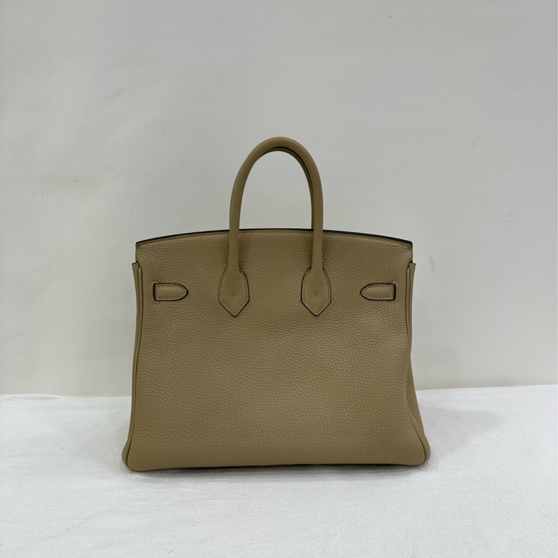 愛馬仕 Birkin 25 風衣灰銀扣 togo皮 A刻 無鎖無鑰匙 便宜出-2