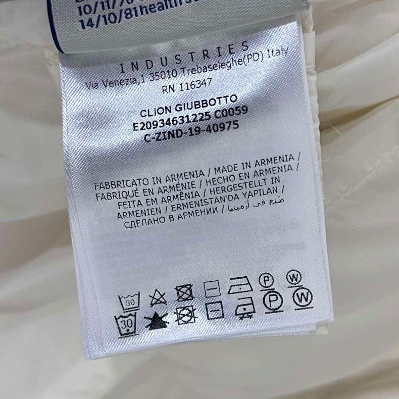 Moncler Clion 毛領腰帶羽絨外套 1碼 98新. 配件塵袋衣架-5