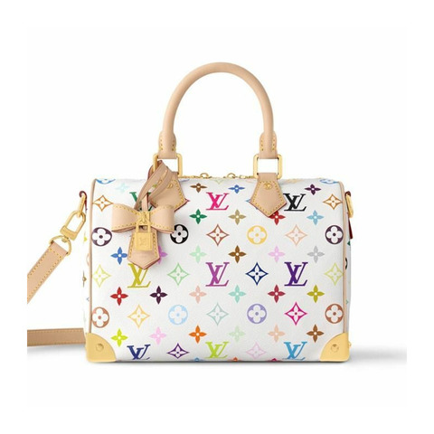 LOUIS VUITTON 村上隆 Speedy Bandoulière 25 限量版 M13085