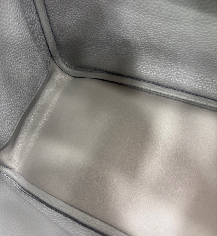 Hermes Lindy 30海鷗灰銀扣Tc皮X刻-8