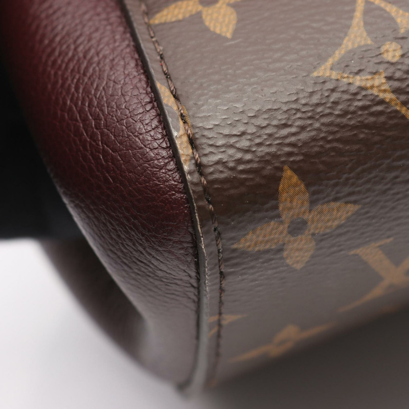 路易威登 Fold Tote MM 斜背包 M45409 Monogram Noir 奶油色-5