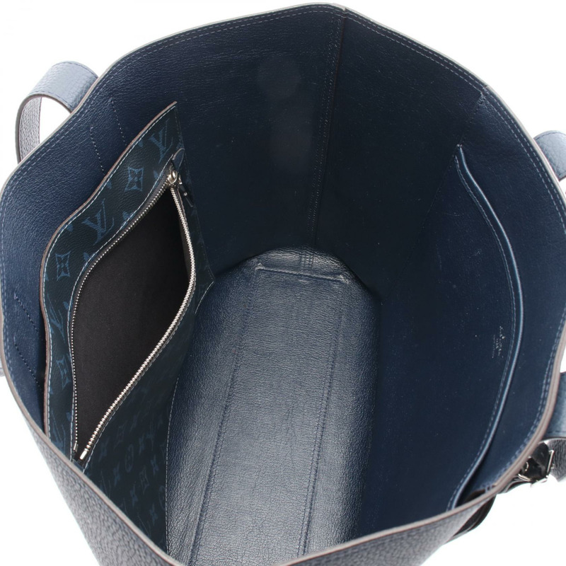 路易威登 Cabas Voyage NV 手提單肩包 M53240 黑色皮革 二手 男士-2