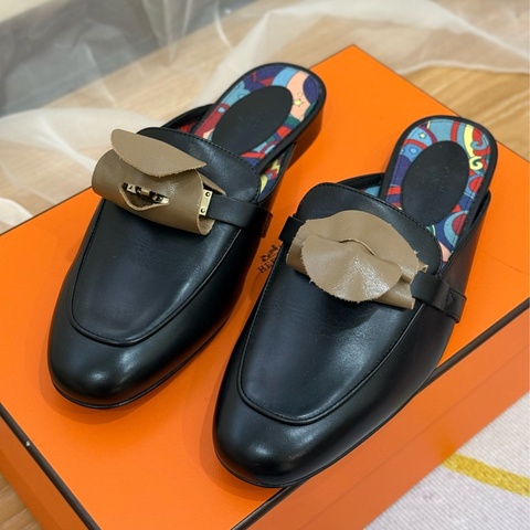 全新Hermes 穆勒鞋 專櫃五六萬