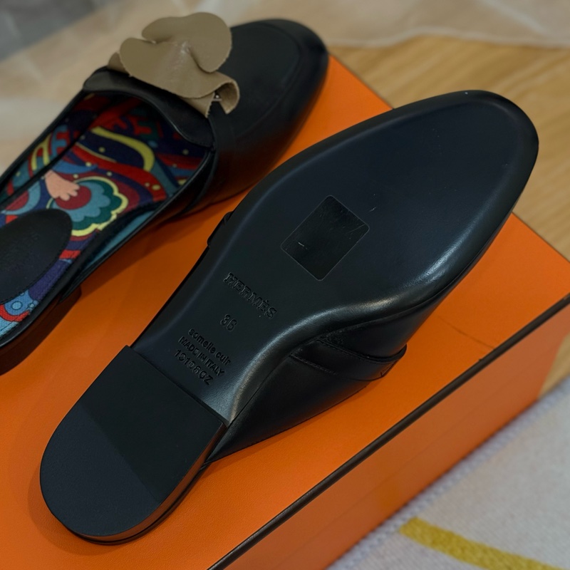 全新Hermes 穆勒鞋 專櫃五六萬-3