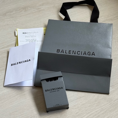 巴黎世家 菸盒香水 全新全配