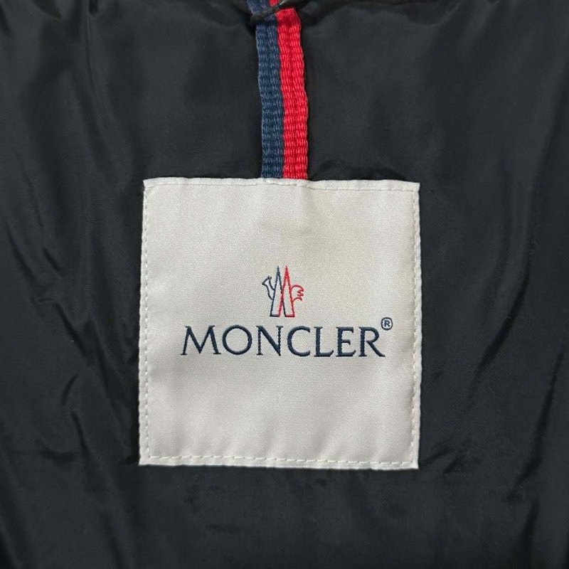 Moncler aphrotiti毛領中長款羽絨外套1碼(其他尺寸可以另外詢問) 99新配件塵袋衣架-5