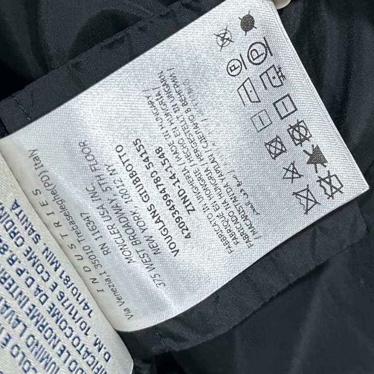 Moncler 荷葉邊羽絨外套 1碼(其他尺寸可以另外詢問) 98新配件塵袋衣架-3