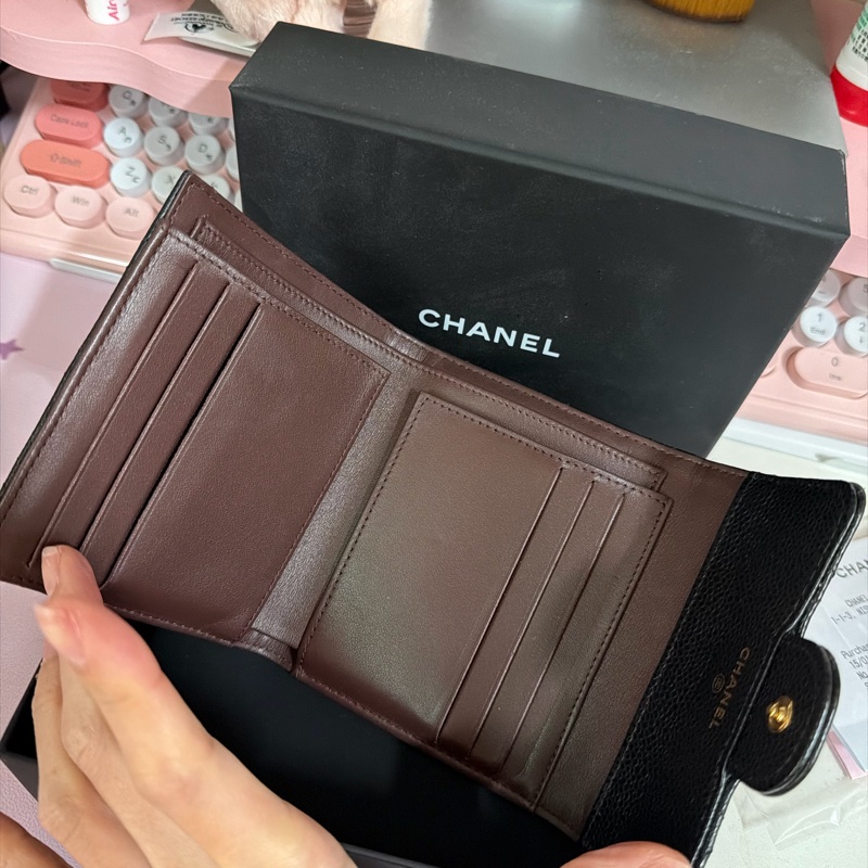 Chanel經典短夾-1