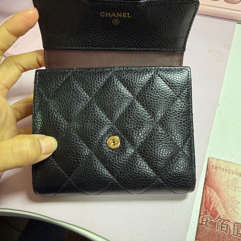 Chanel經典短夾-10